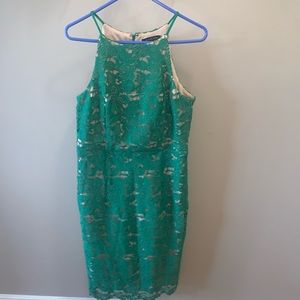 Green Lace Dress